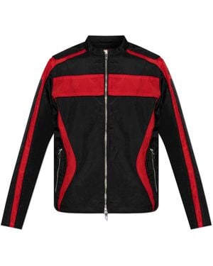 DIESEL Light Jackets - Red