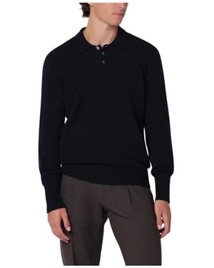 Drumohr Polo Ml Rasata - Zwart
