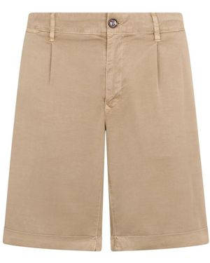 Moorer Casual Shorts - Natural