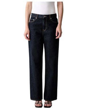 Ganni Rechte Jeans - Zwart