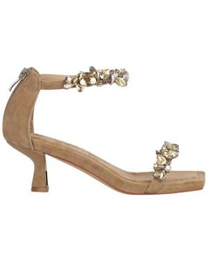 Alma En Pena. High Heel Sandals - Metallic