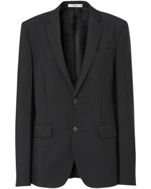 Fendi Jassen ,Zwart ,Kid Mohair Blazer