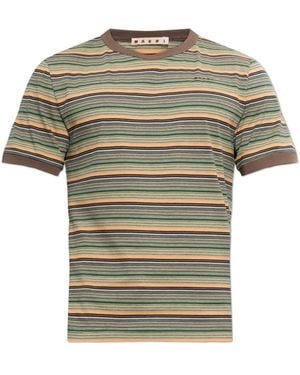 Marni Tops ,Veelkleurig ,T-Shirts - Groen