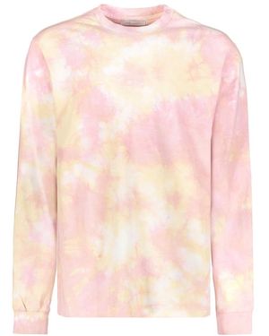 John Elliott Long Sleeve T-Shirts - Pink