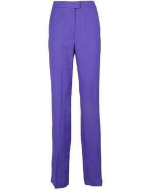 ANDAMANE Straight Trousers - Purple