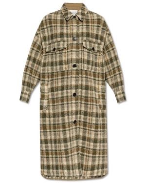 Isabel Marant Single-Breasted Coats - Verde