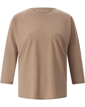 RAFFAELLO ROSSI Langarmshirt - Braun