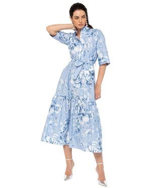 Windsor. Shirt Dresses - Blu