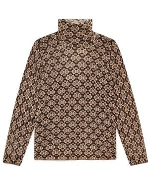 Maliparmi Printed Knit Maille - Bruin