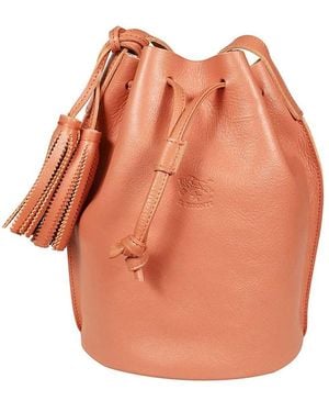 Il Bisonte Bucket Bags - Orange