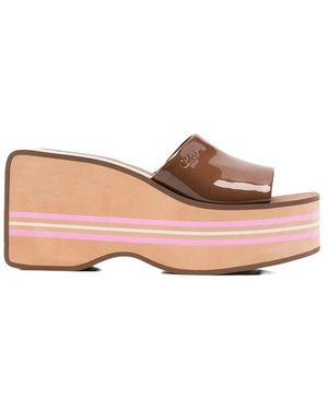 Chloé Swimming Cool Keil-Sandaletten - Pink