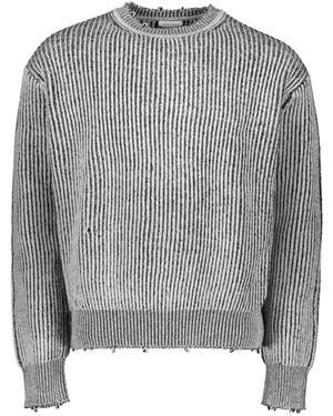 John Elliott Round-Neck Knitwear - Grey
