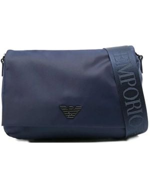 Emporio Armani Cross Body Bags - Azul