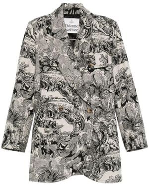 Vivienne Westwood Double-Breasted Coats - Gris