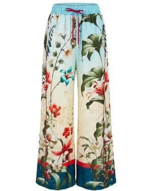 F.R.S For Restless Sleepers Wide Trousers - Blue