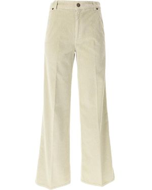 PT01 Wide Trousers - Natural