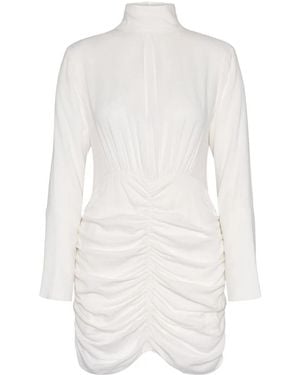 Envelope Party Dresses - White