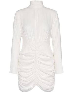 Envelope Party Dresses - White