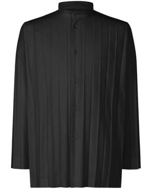 Issey Miyake Casual Shirts - Black