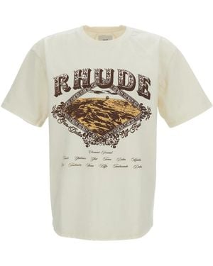 Rhude T-Shirts - White