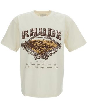 Rhude Tops ,Wit ,T-Shirts