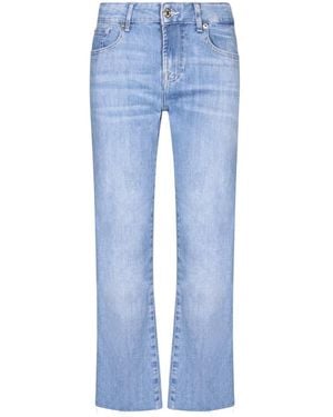 7 For All Mankind Straight Jeans - Azul
