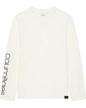 Courreges Long Sleeve Tops - Blanco