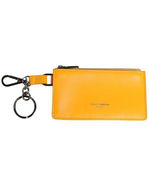 Dolce & Gabbana Wallets & Cardholders - Yellow