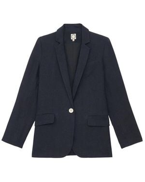 Ines De La Fressange Paris Giacca bruna - Blu