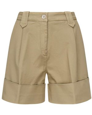 Fay Casual Shorts - Natural