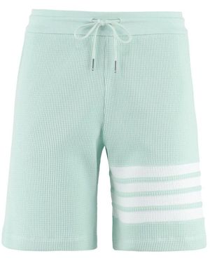 Thom Browne Short Shorts - Bleu