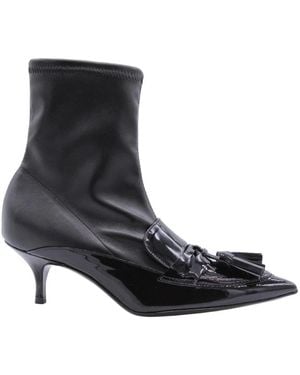 Rotta Heeled Boots - Black