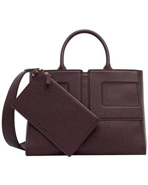Elisabetta Franchi Tote Bags - Purple