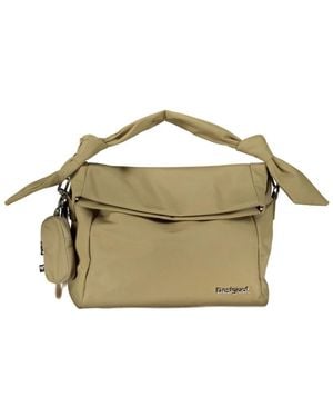 Desigual Groene Schoudertas Met Afneembare Band - Metallic