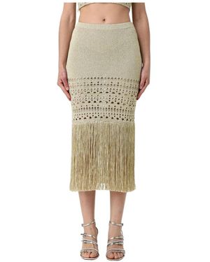 SIMONA CORSELLINI Midi Skirts - Green