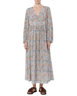 Weekend by Maxmara Kleedjes ,Veelkleurig ,Maxi Jurk - Grijs