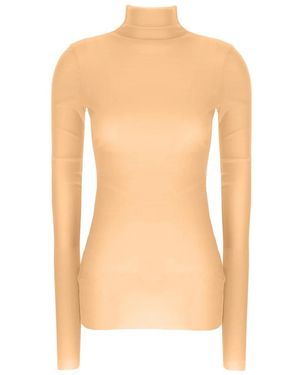 Jil Sander Long Sleeve T-Shirts - Natural