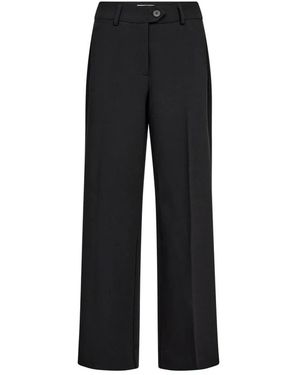 co'couture Broeken ,Zwart ,Wijde Broek