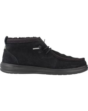 HEYDUDE Lace-Up Boots - Nero