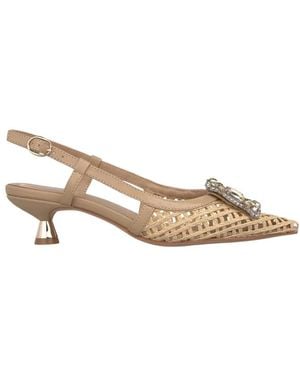 Alma En Pena. Court Shoes - Natural