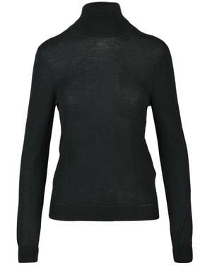 Saint Laurent Turtlenecks - Black