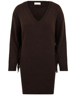 Akep Knitted Dresses - Black