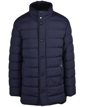 Add Jassen ,Blauw ,Nylon Dull Nylon Stretch Down Jacket
