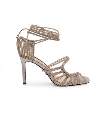TWENTYFOUR High Heel Sandals - Metálico