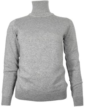Cashmere Company Turtlenecks - Grey