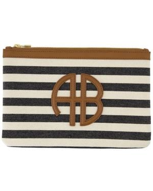 Anine Bing Clutches - Metallic
