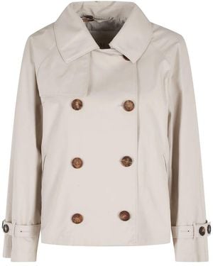 Max Mara Trench Coats - Natural