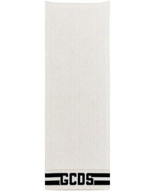 Gcds Winter Scarves - White