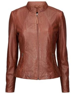 Btfcph Leather Jackets - Marrón