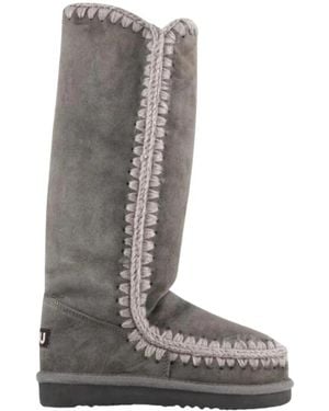 Mou 101002A High Boots - Grau